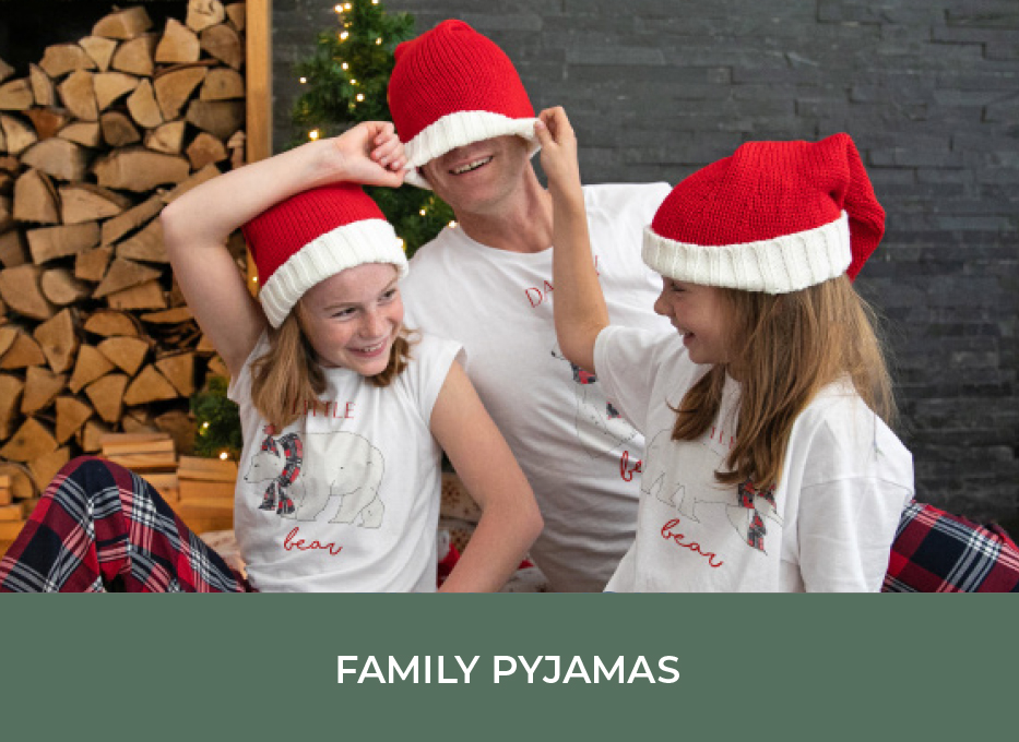 Personalised family pyjamas