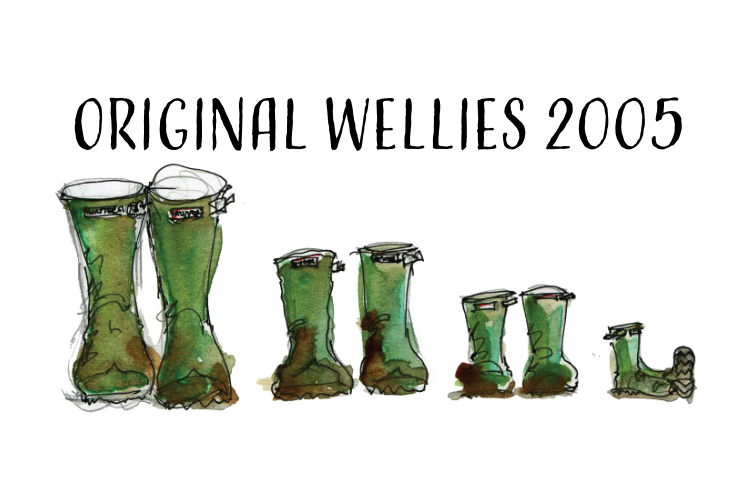 original welly boot print