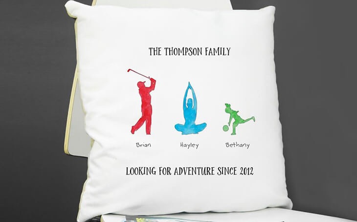 Adventure Family Cushion