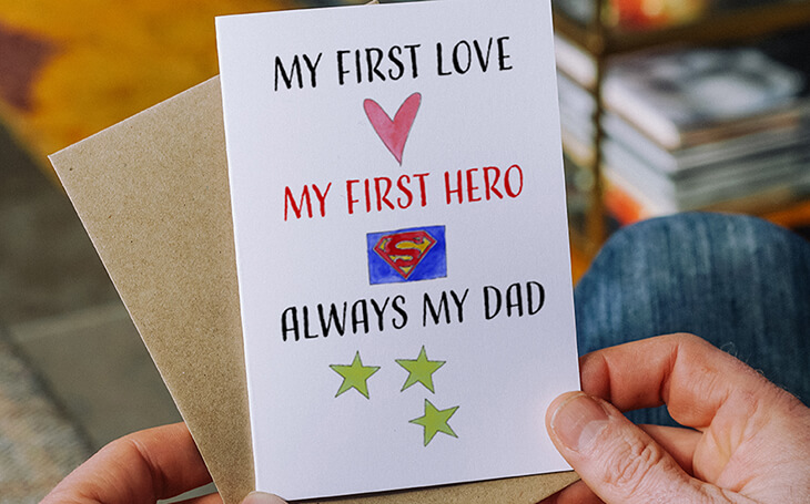 First Love Father's Day Card﻿
