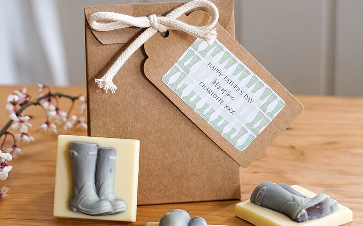 Welly Boot Chocolates Gift Bag