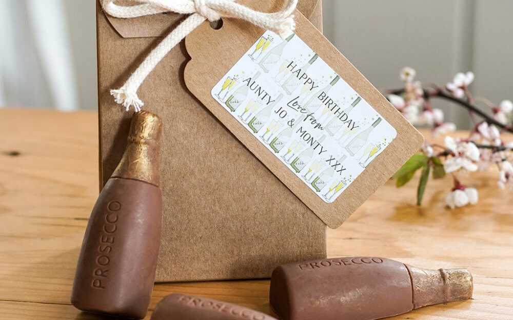 Prosecco Chocolates Gift Bag