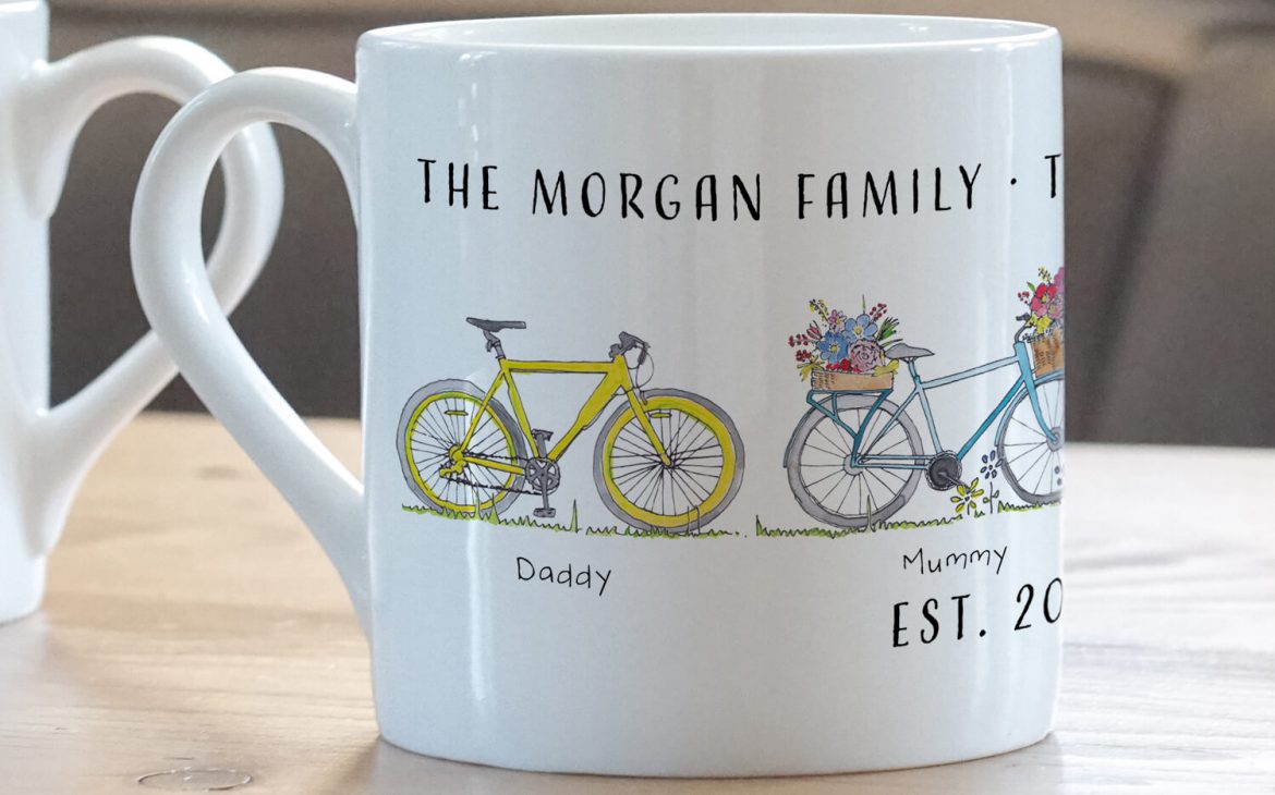 Bike Family Mug