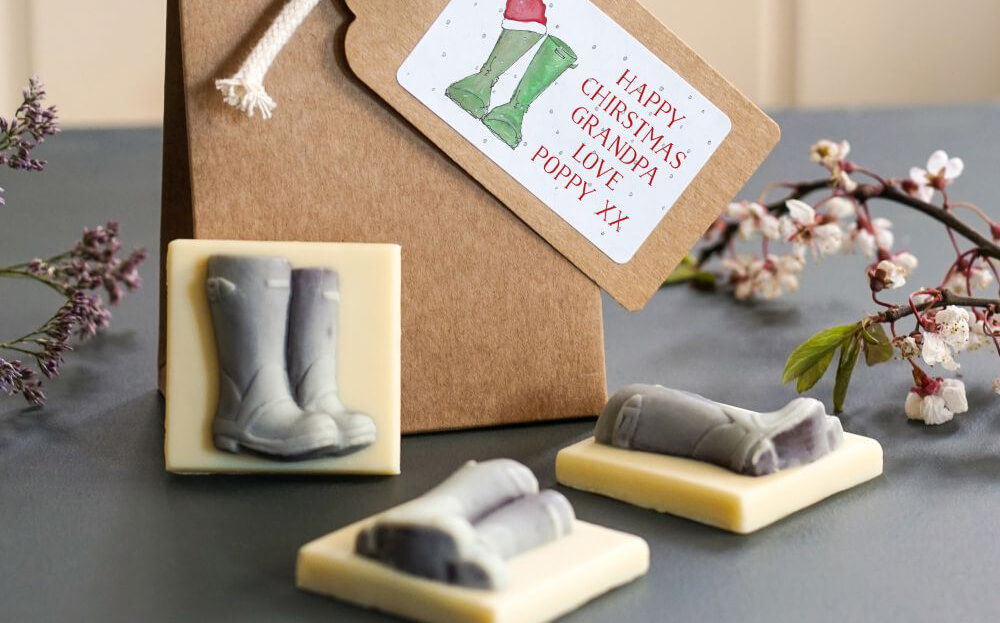 Christmas Wellies Chocolate Gift Set