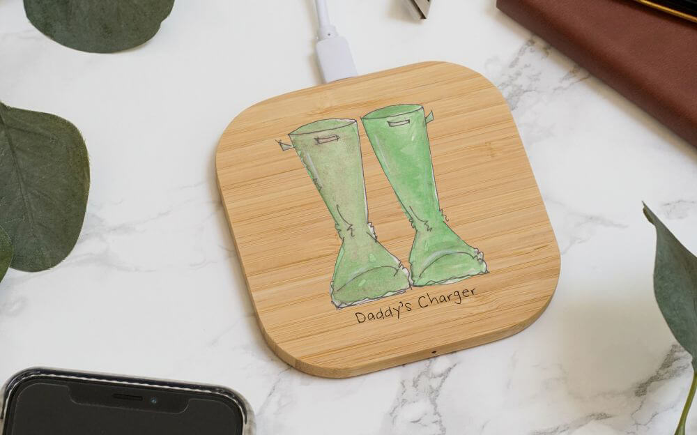 Welly boot wireless charger