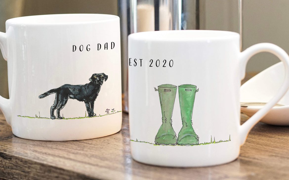 Dog dad mug