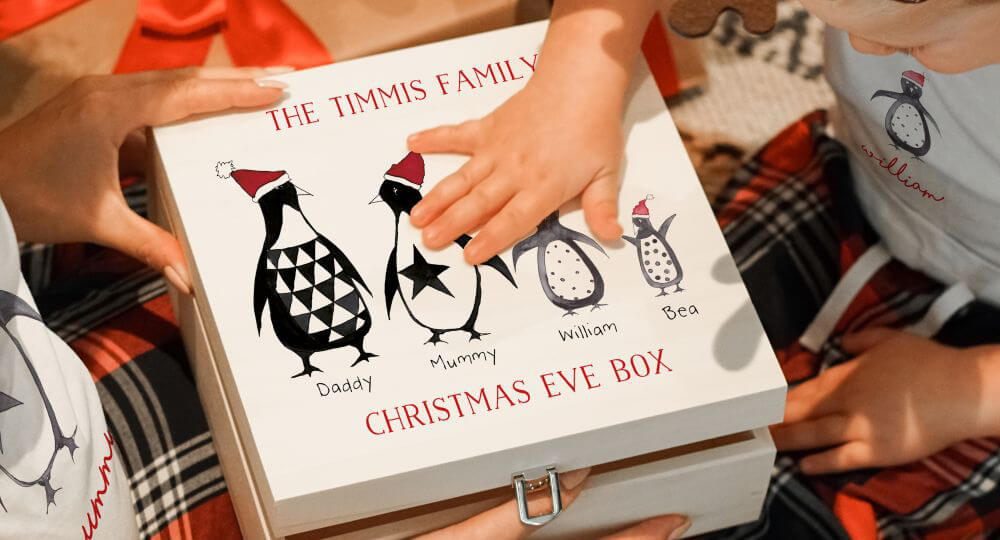 Mono Penguins Christmas Eve Box