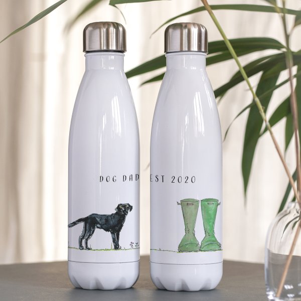 Dog Dad Water Bottle