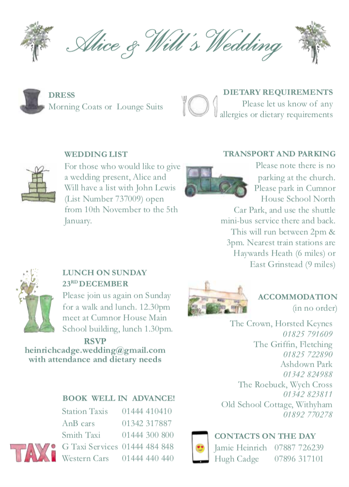 Bespoke Wedding Stationery