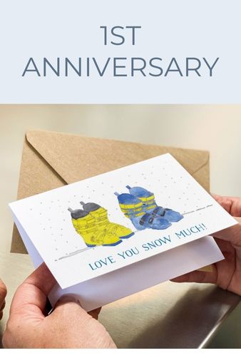Personalised 1st anniversary gifts