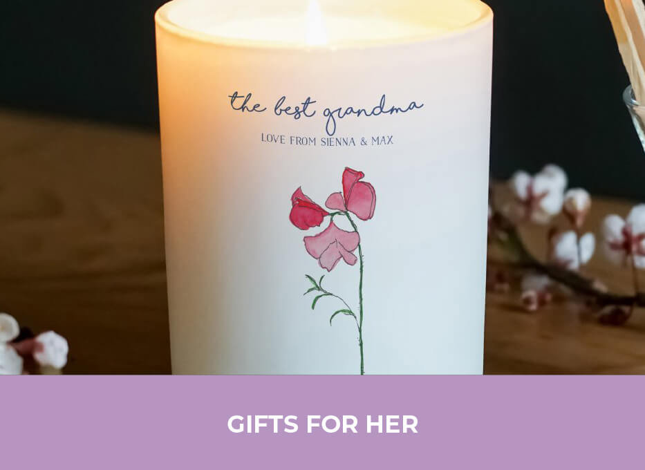 Personalised gift for her