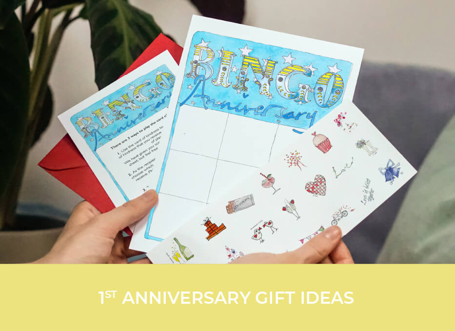 1st anniversary gift ideas blog post