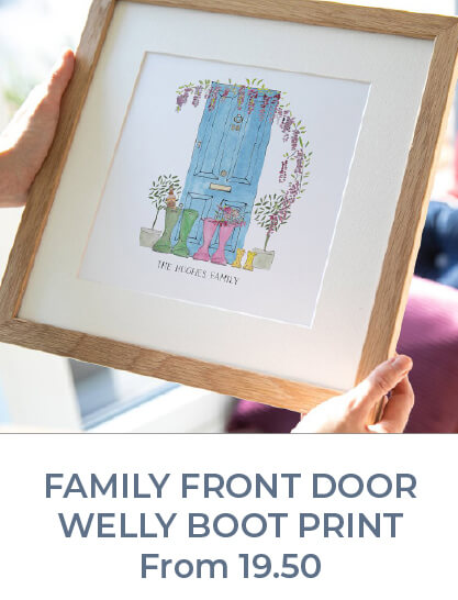 Personalised Front Door Print