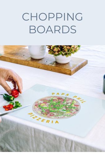 Personalised chopping boards