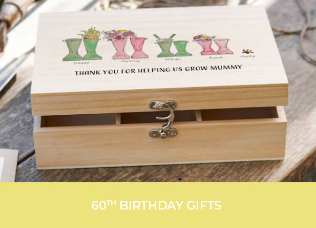 Personalised 60TH BIRTHDAY GIFTS