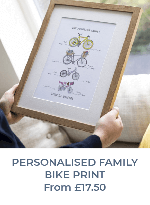Bike Family Print