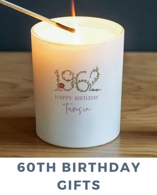 Personalised 60TH BIRTHDAY GIFTS