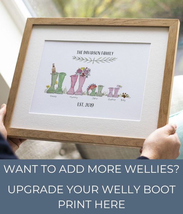 UPGRADE YOUR WELLY BOOT PRINT