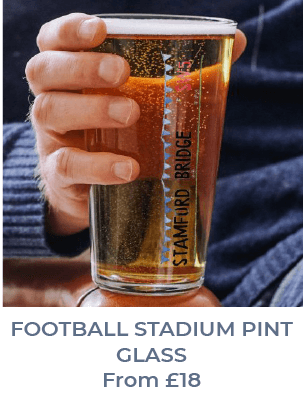 Football Stadium Pint Glass