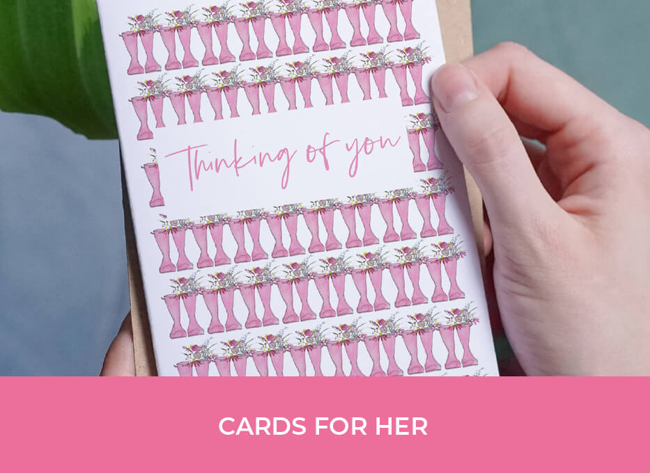 Personalised cards for her