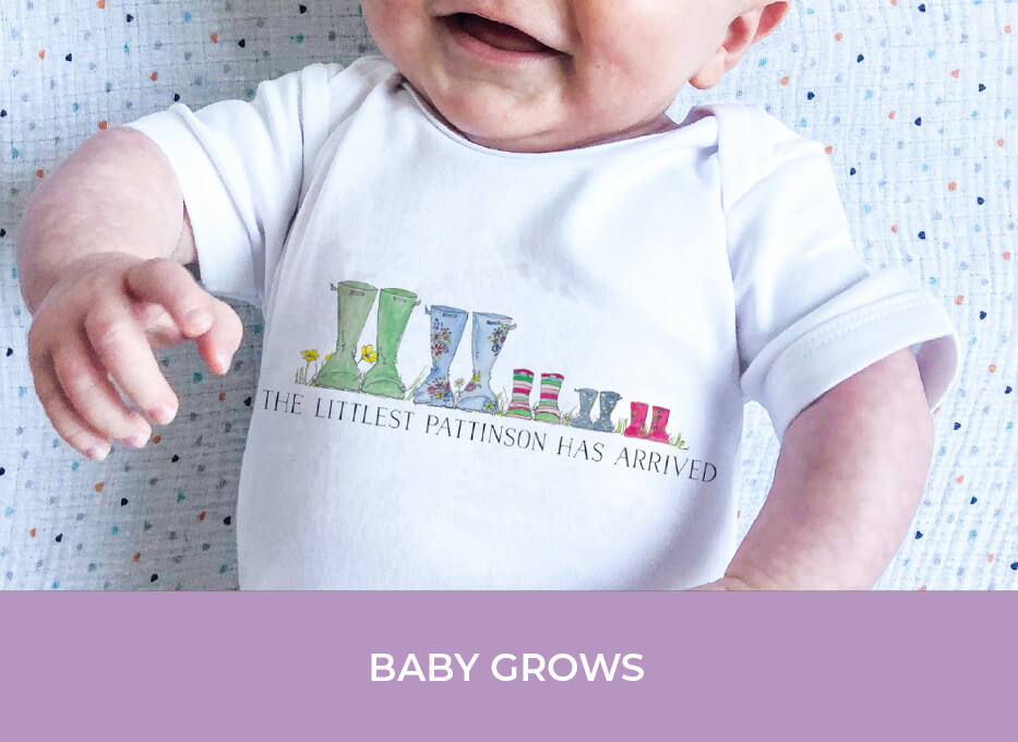 Personalised Baby Grows