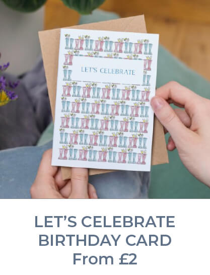 let's celebrate birthday card 