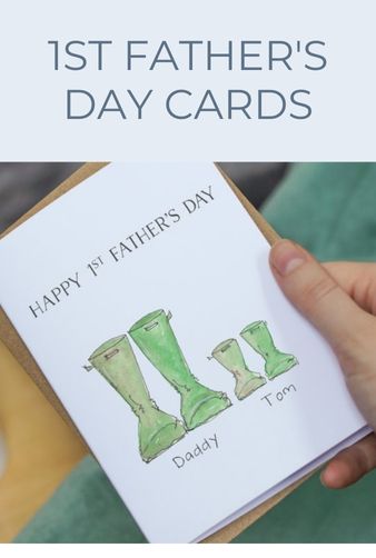 FIRST FATHER'S DAY CARDS