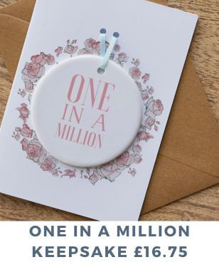 ONE IN A MILLION KEEPSAKE CARD