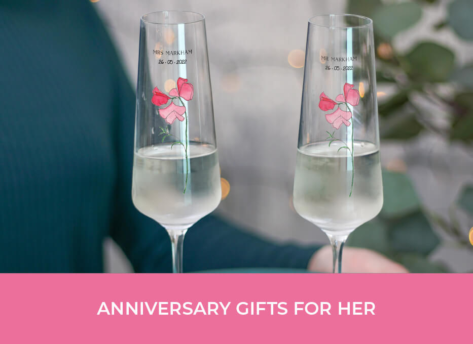 Personalised anniversary gifts for her