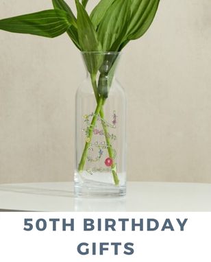 PERSONALISED 50TH BIRTHDAY GIFTS
