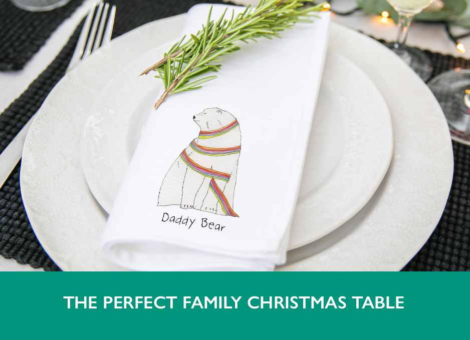 Christmas table items