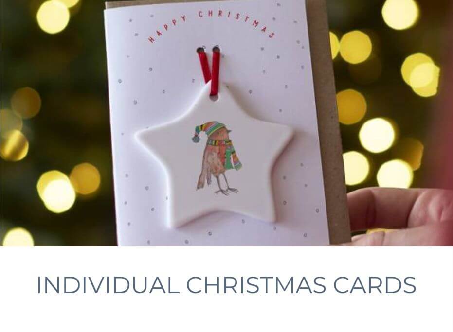 Individual Christmas cards