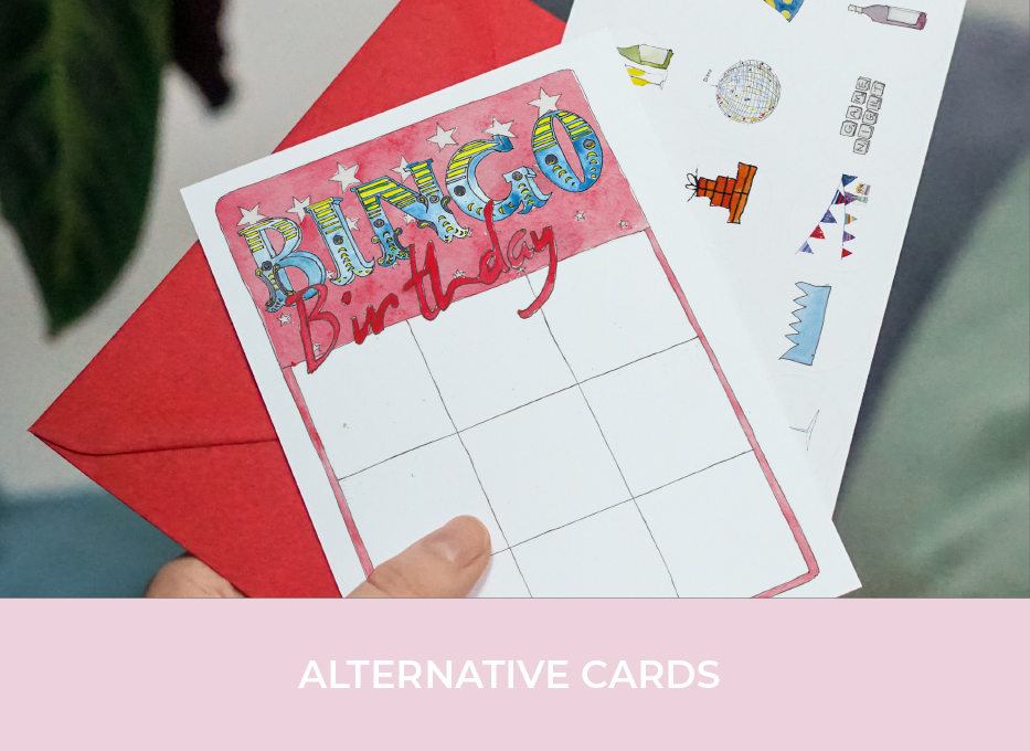 personalised alternative cards