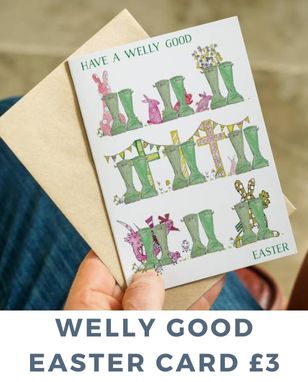 WELLY GOOD EASTER CARD
