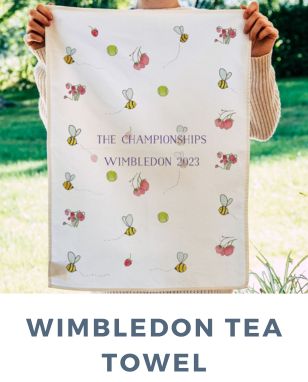 WIMBLEDON TEA TOWEL