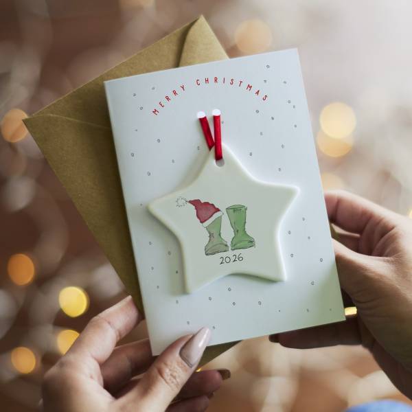 Corgi Christmas Window Greeting Cards And Envelopes Pack Of 8, A7 - View #11