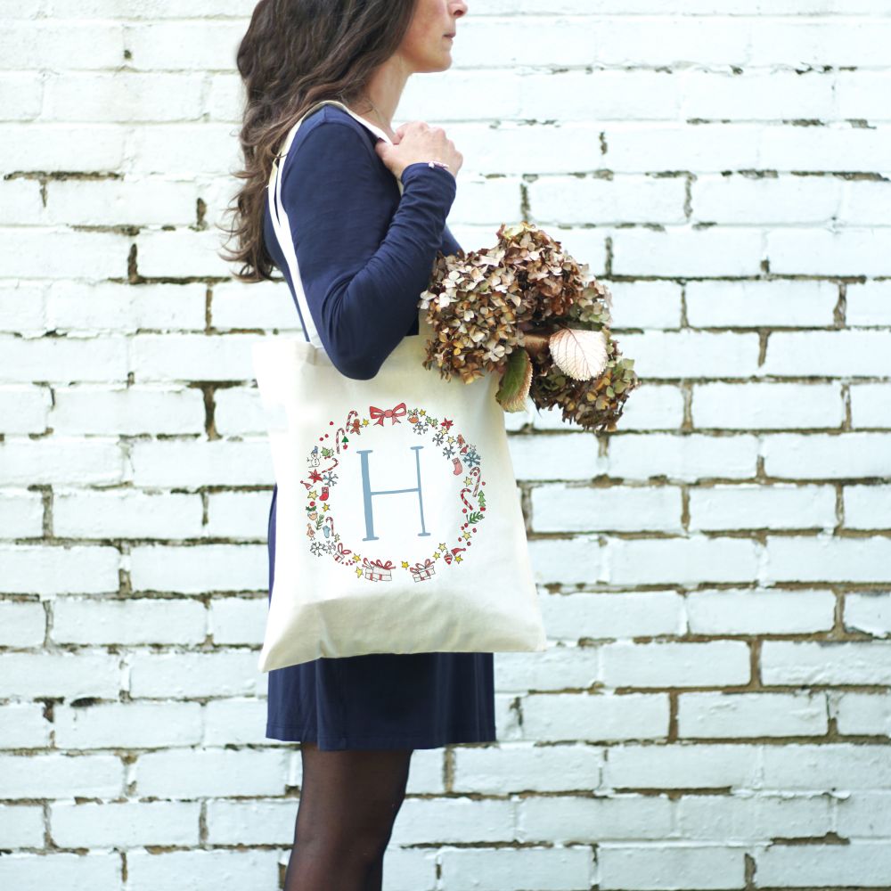 wreath tote