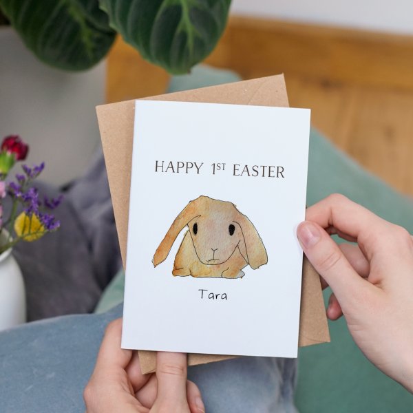 Personalised Easter Card