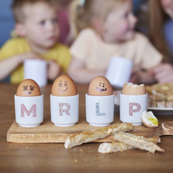 Personalized Floral Easter Egg Tumbler for Kids