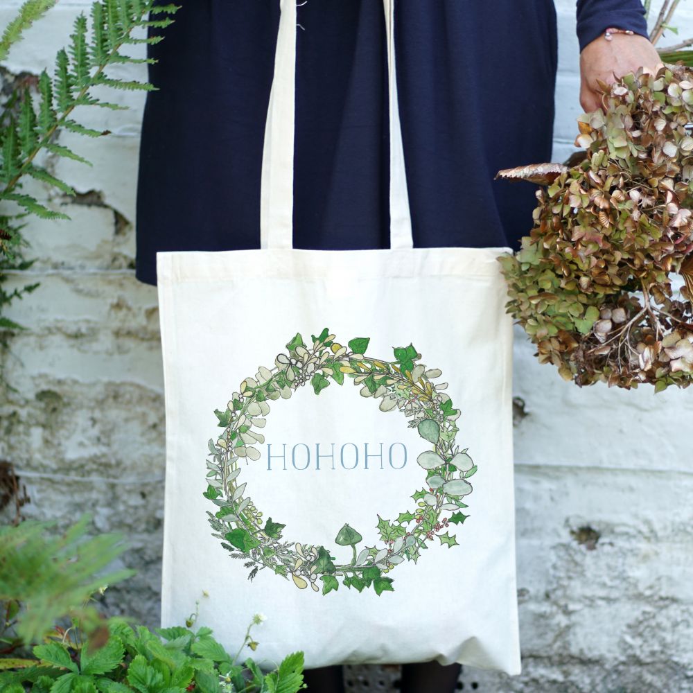 wreath tote