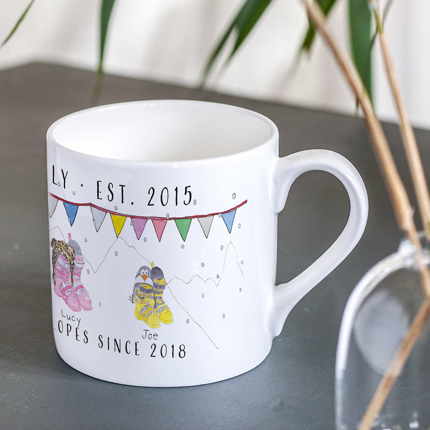 Ski 2025 boot mug