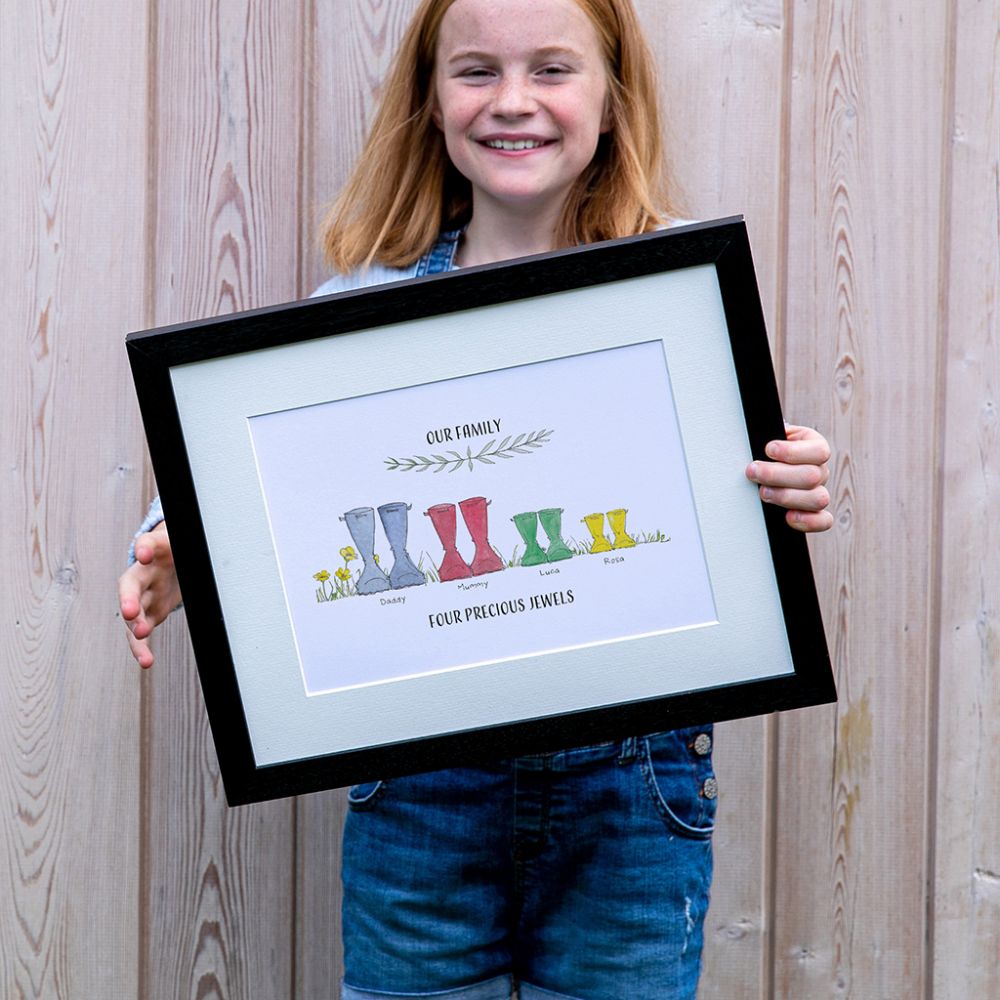 Original Welly Boot Print This Is Nessie