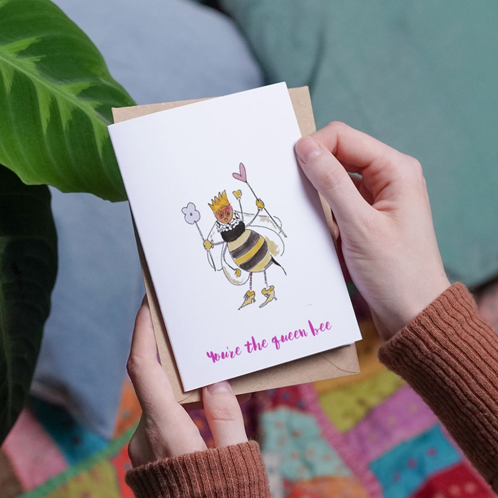 Queen Bee Mothers Day Card | This Is Nessie